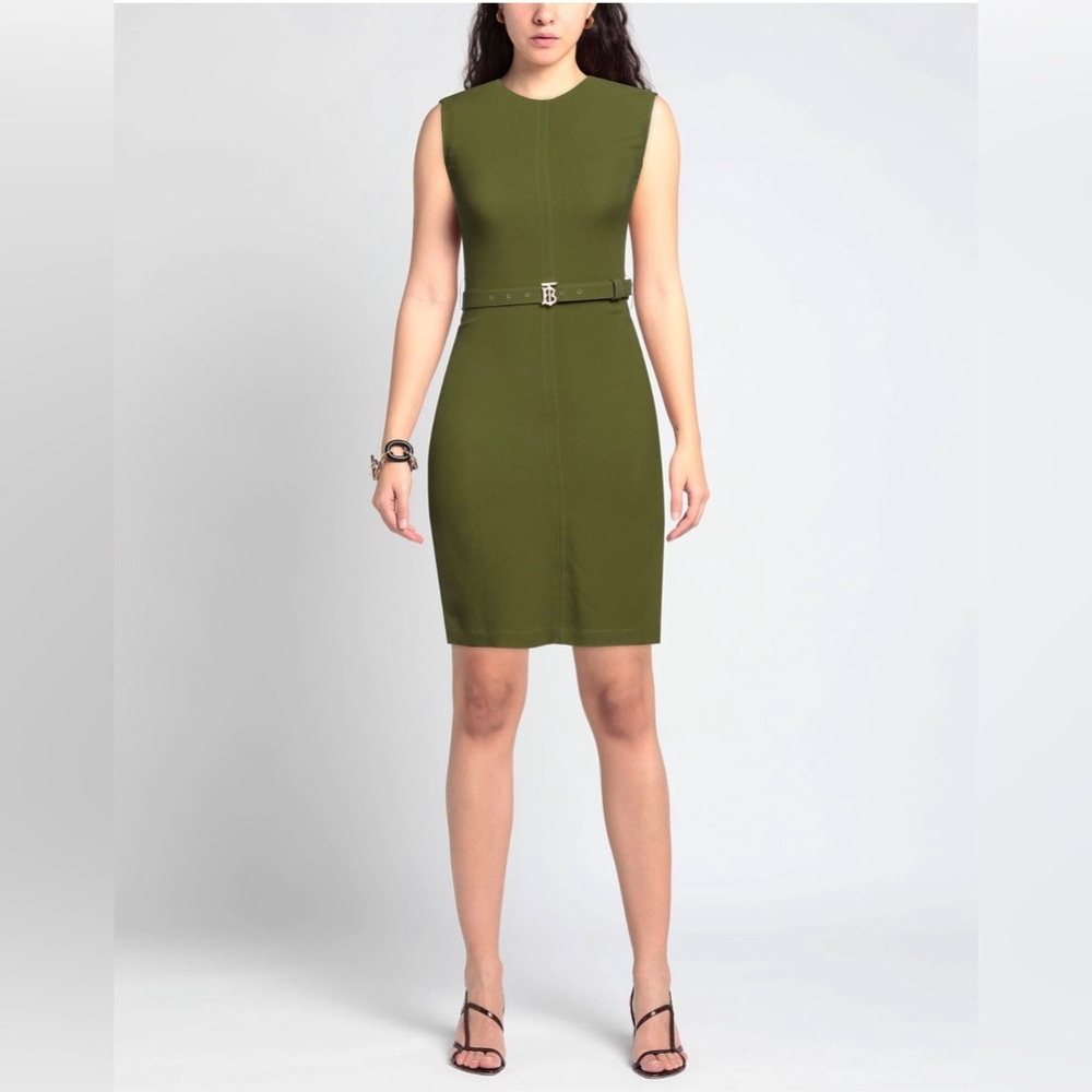 Burberry green dress. BNWT